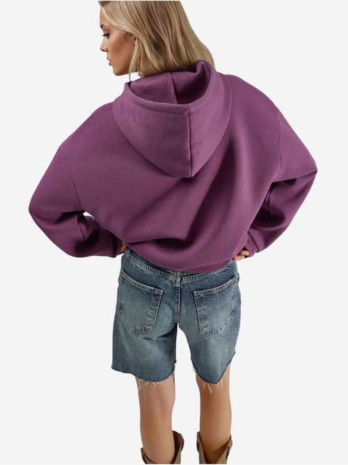 Sweat à capuche imprimé oversize busem - Kiabi Sweat à capuche imprimé oversize busem - Kiabi