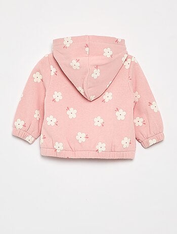 Sweat à capuche imprimé