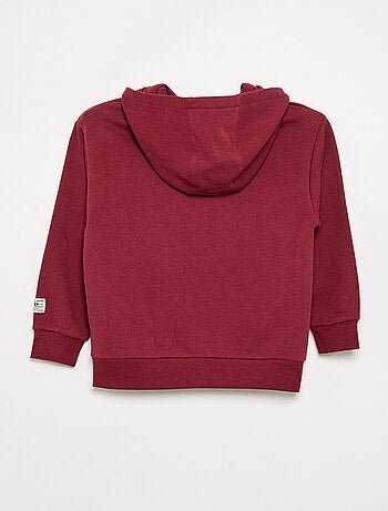 Sweat à capuche imprimé