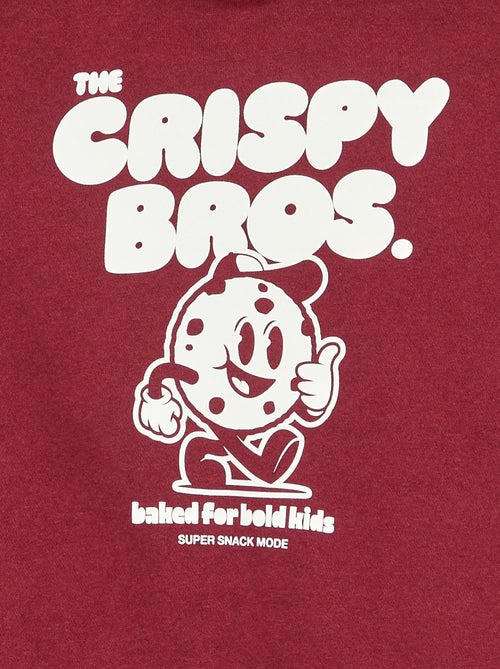 Sweat à capuche imprimé - Kiabi