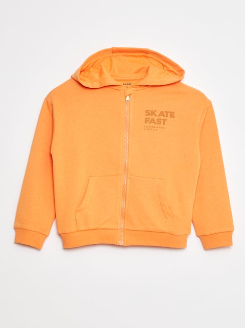 Sweat à capuche imprimé 'skate' - Kiabi