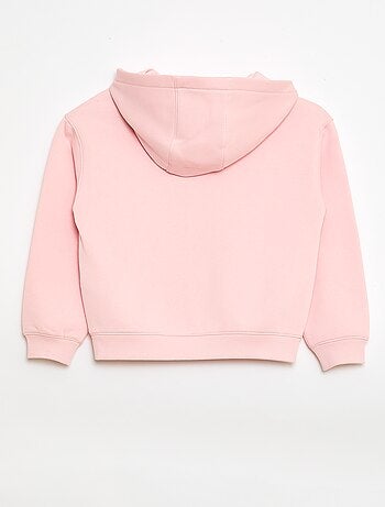 Sweat à capuche imprimé 'Stitch'