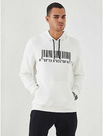 Sweat à capuche imprimé tommy