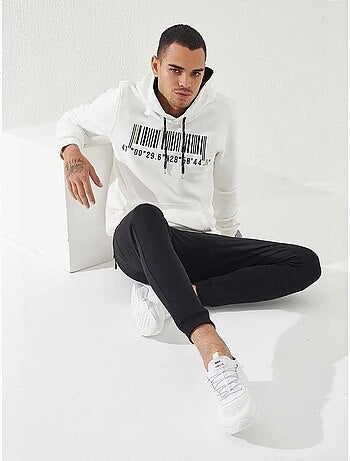 Sweat à capuche imprimé tommy