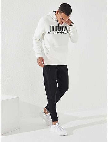 Sweat à capuche imprimé tommy