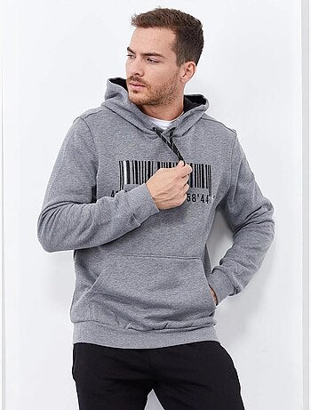 Sweat à capuche imprimé tommy