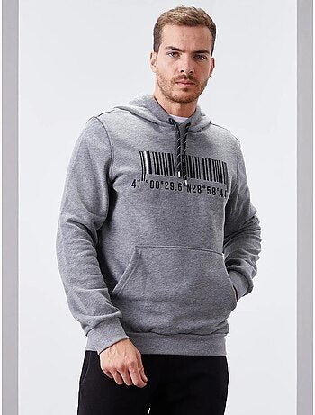 Sweat à capuche imprimé tommy