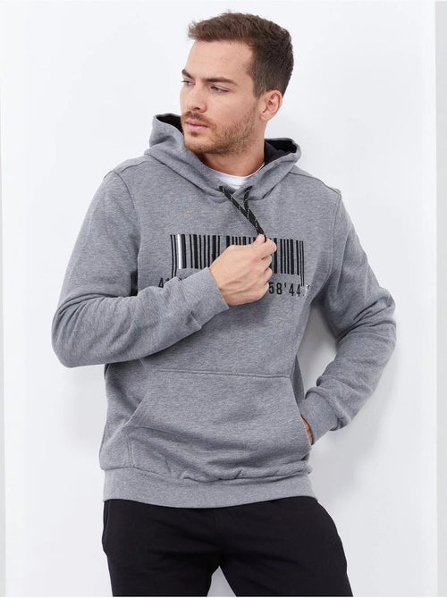 Sweat à capuche imprimé tommy - Kiabi