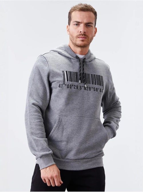 Sweat à capuche imprimé tommy - Kiabi