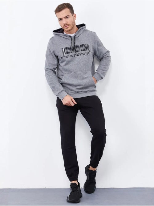 Sweat à capuche imprimé tommy - Kiabi