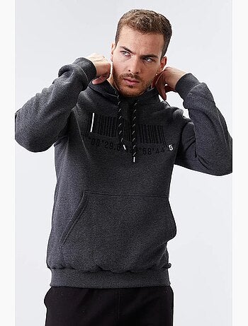 Sweat à capuche imprimé tommy