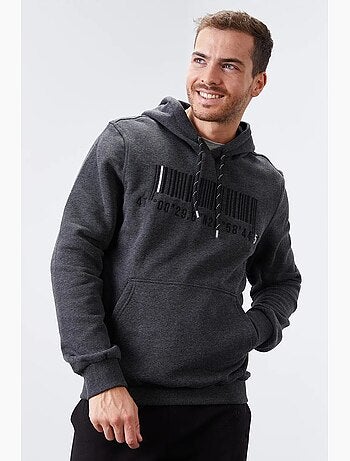 Sweat à capuche imprimé tommy