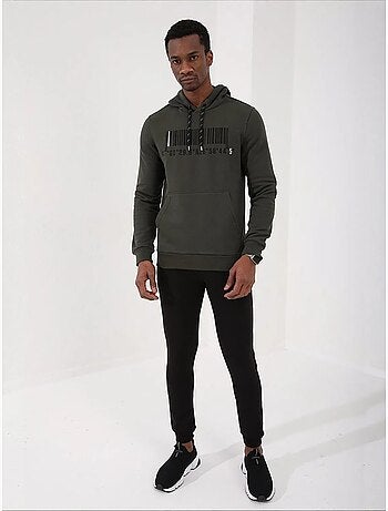 Sweat à capuche imprimé tommy