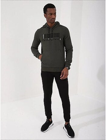 Sweat à capuche imprimé tommy