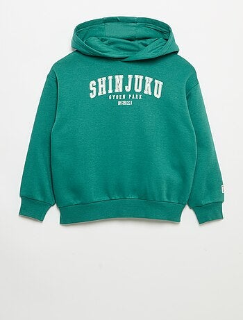 Sweat à capuche imprimé