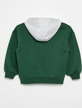 Sweat à capuche imprimé