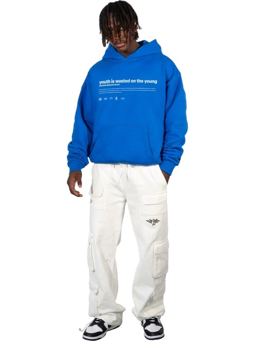 Sweat à capuche influenced - lost youth - Kiabi Sweat à capuche influenced - lost youth - Kiabi