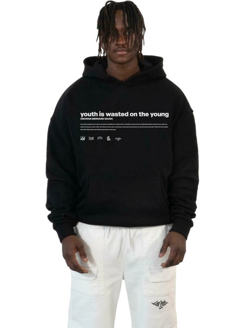 Sweat à capuche influenced - lost youth - Kiabi Sweat à capuche influenced - lost youth - Kiabi