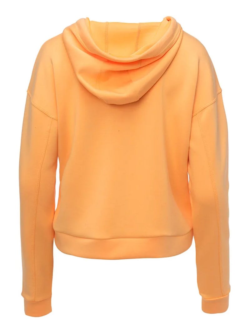 Sweat à capuche janette - iq Orange - Kiabi
