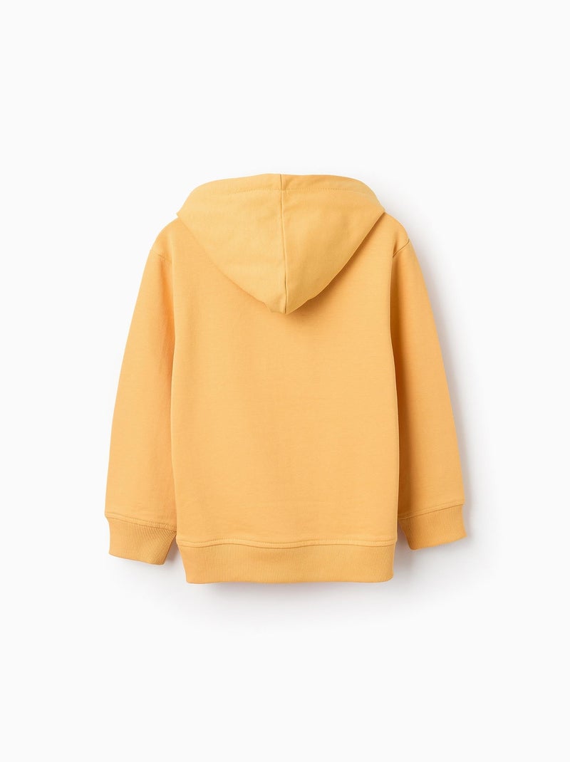 Sweat à Capuche Jaune - Kiabi