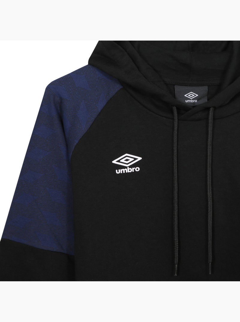 Sweat à capuche  junior molletoné 280 gsm modèle 1230880 umbro Noir - Kiabi