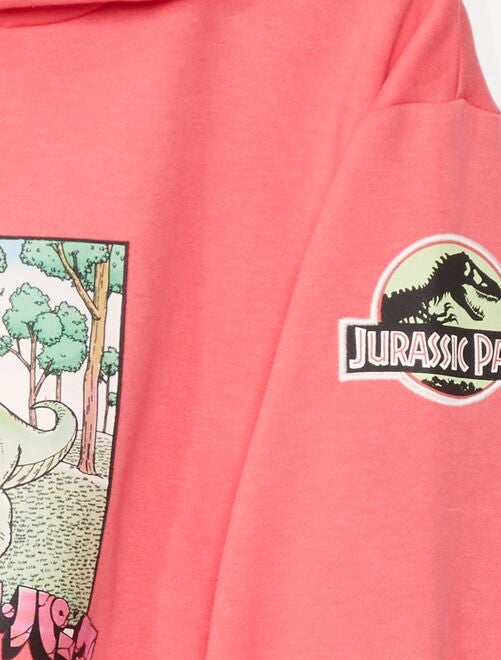 Sweat à Capuche Jurassic Park 2025 Logo T-Rex – Pour Fans De Dinosaures Et D'aventure - 8