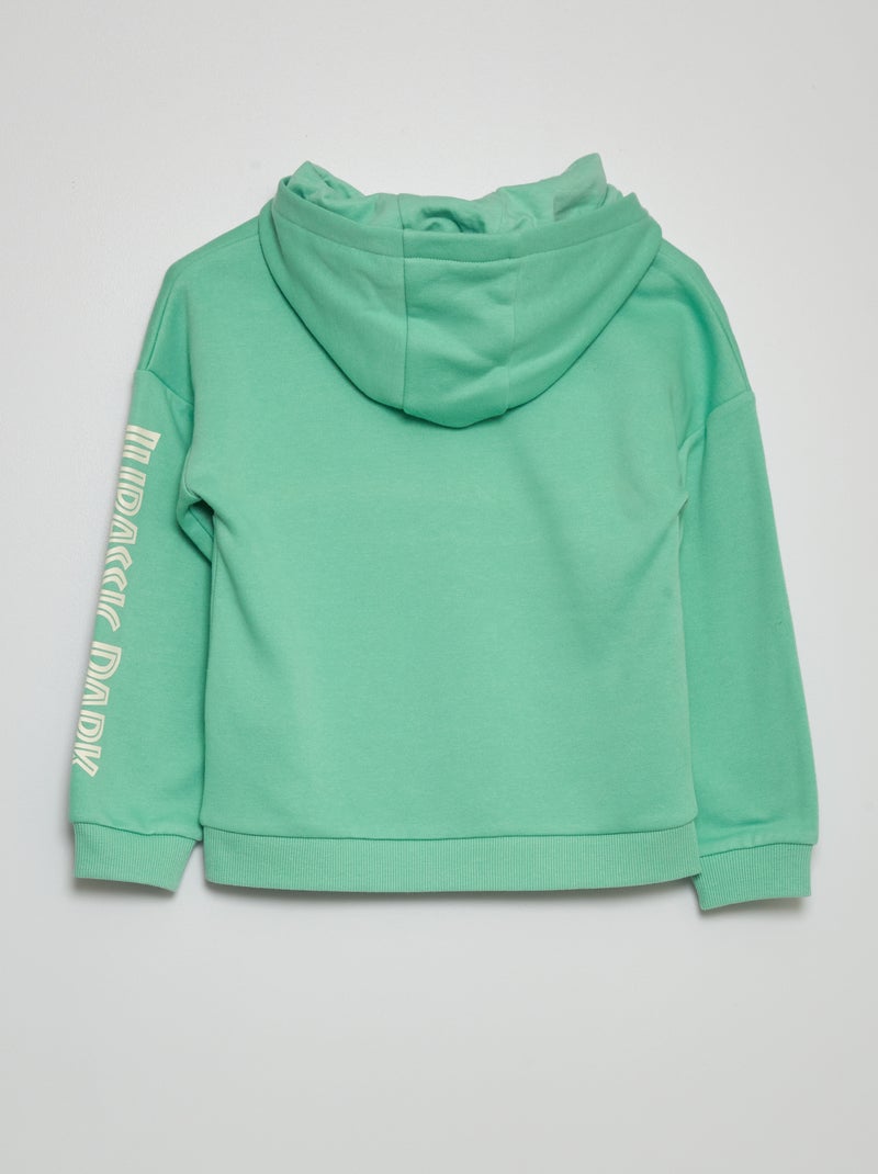 Sweat à capuche 'Jurassic Park' Vert - Kiabi