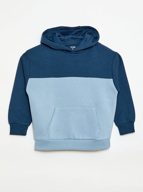 Sweat à capuche kangourou - Kiabi