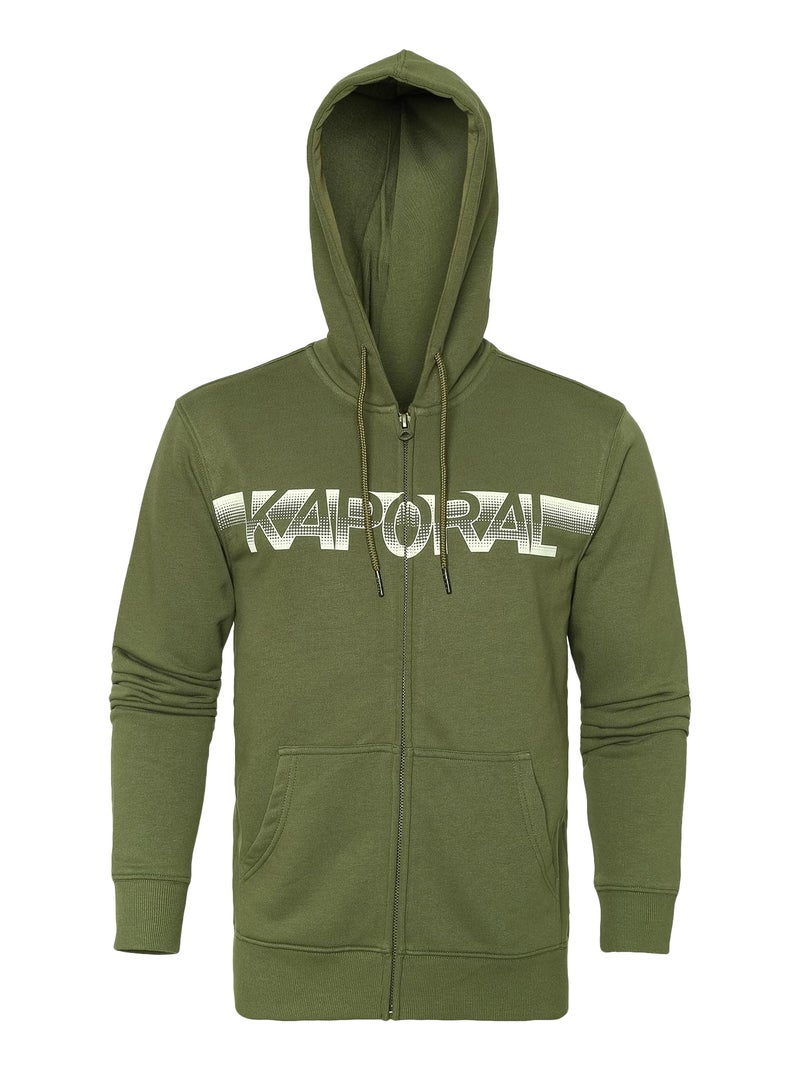 Sweat à Capuche Kaporal Barto Vert - Kiabi