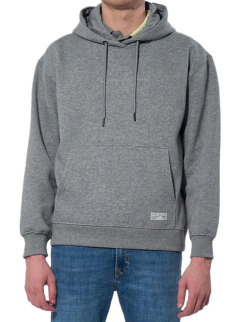 Sweat à Capuche Kaporal Muzzi Gris - Kiabi