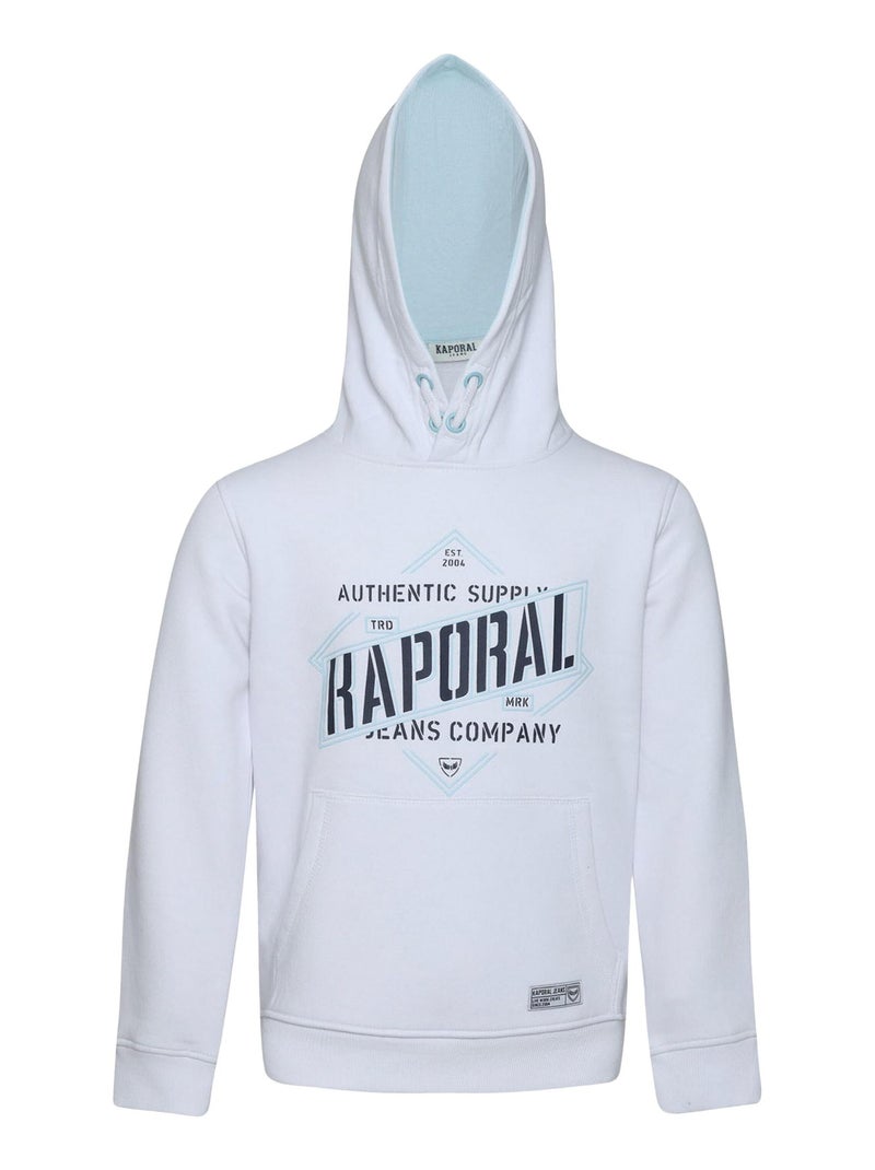 Sweat A Capuche Kaporal Rojo B32 Blanc - Kiabi