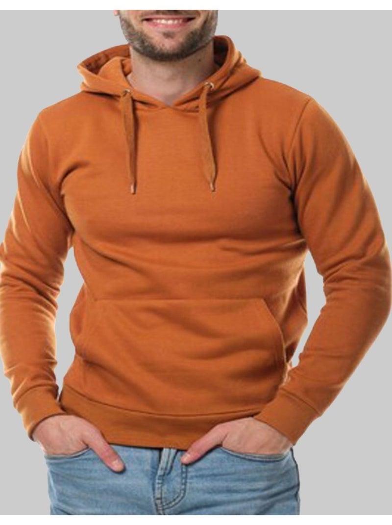 Sweat à capuche Kebello Beige - Kiabi