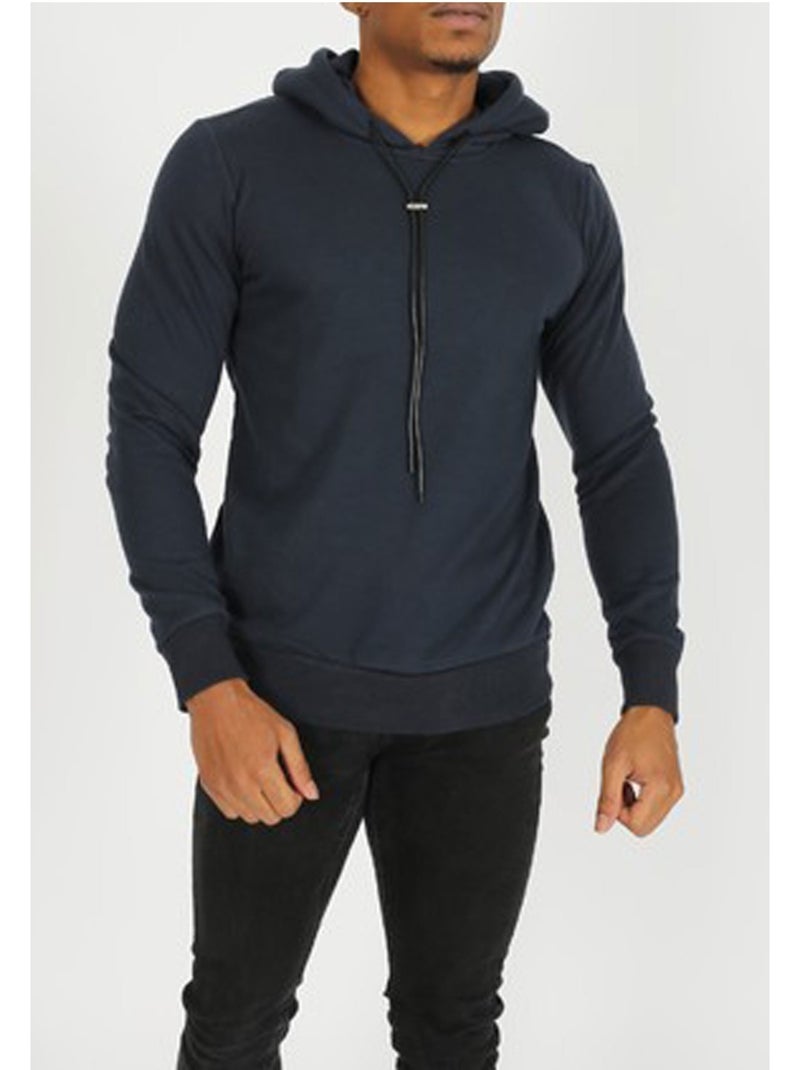 Sweat à capuche Kebello Bleu marine - Kiabi