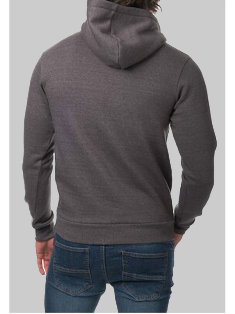 Sweat à capuche Kebello gris anthracite - Kiabi