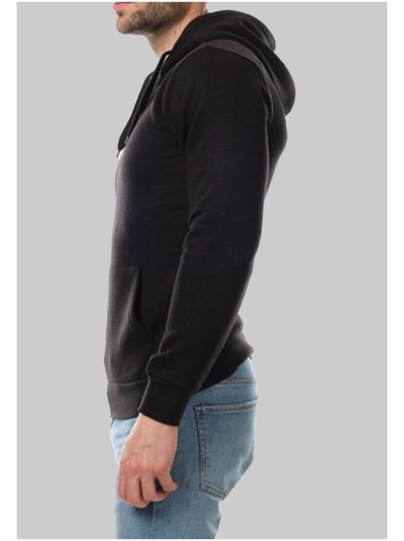 Sweat à capuche Kebello Noir Noir - Kiabi