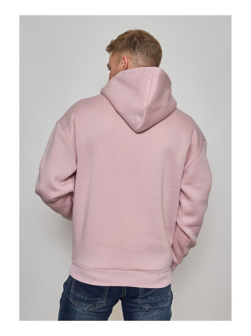 Sweat à capuche Kebello Rose - Kiabi