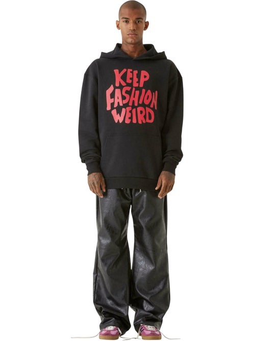 Sweat à capuche keep weird fashion - 9n1m sense - Kiabi