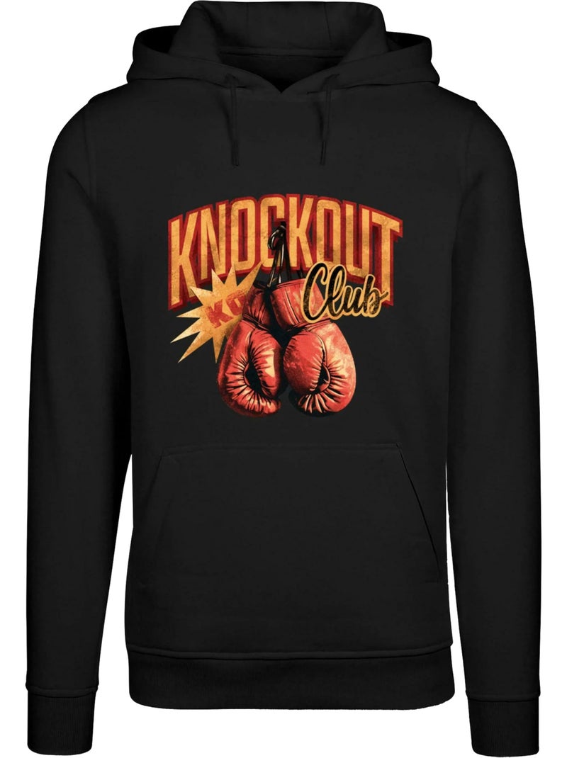 Sweat à capuche knockout club - mister tee Noir - Kiabi