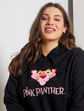 Sweat à capuche 'La Panthère Rose'