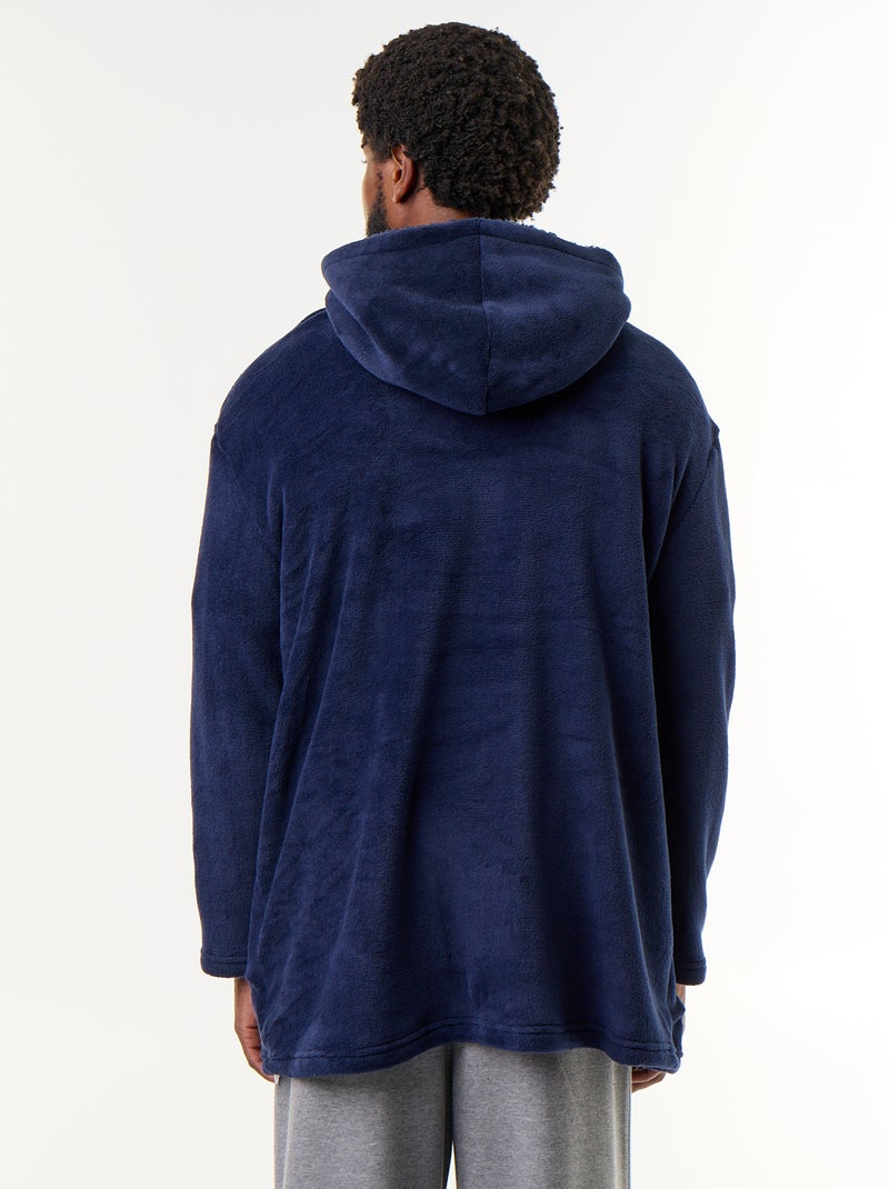 Sweat à capuche 'Le Grinch' Bleu - Kiabi