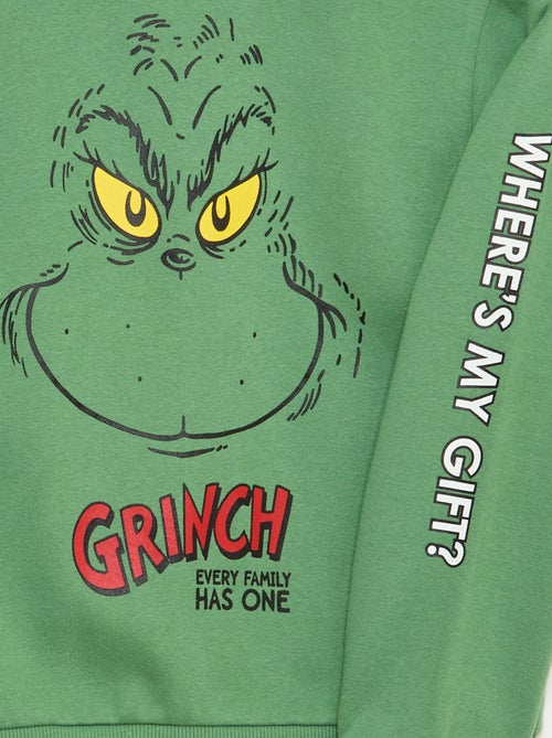 Sweat à capuche 'Le Grinch' - Kiabi