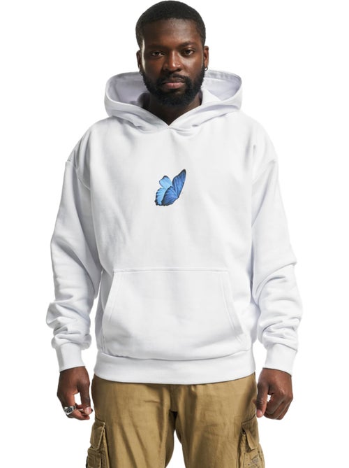 Sweat à capuche le papillon - mister tee - Kiabi