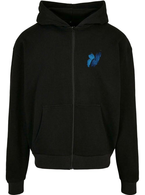 Sweat à capuche le papillon - mister tee - Kiabi Sweat à capuche le papillon - mister tee - Kiabi