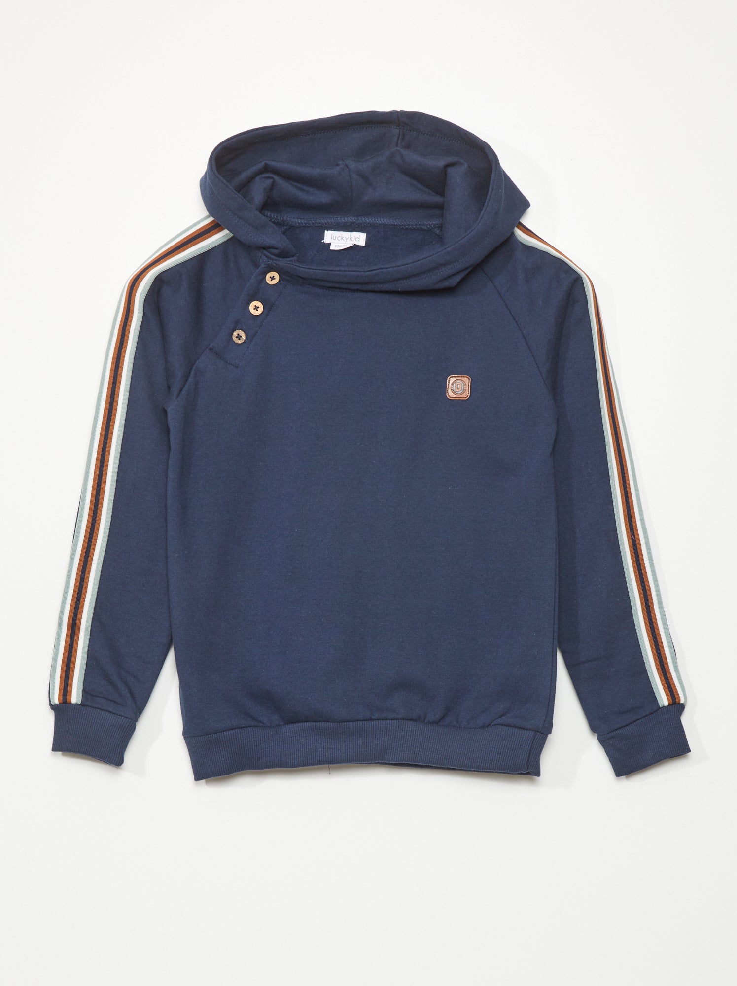 Sweat à Capuche KANABEACH Bleu Crêpe - Taille 38, Neuf Avec étiquettes, Valeur 79€