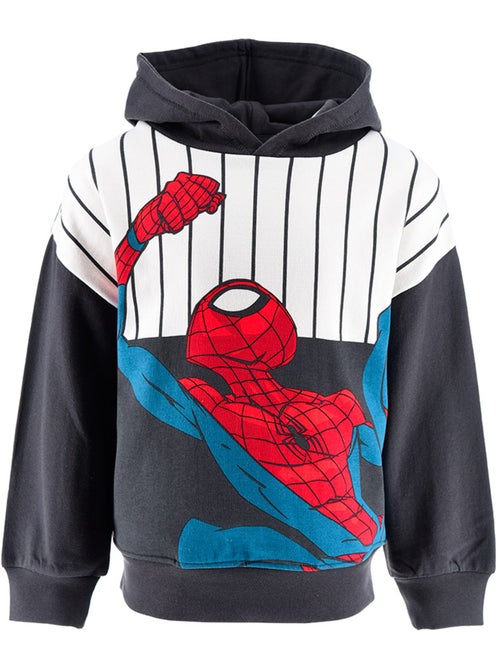 Sweat à capuche   | Licence Officielle Spiderman - Kiabi
