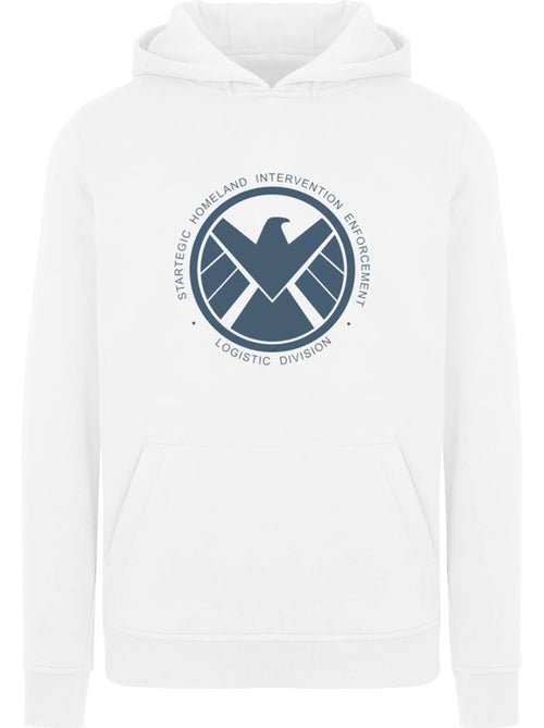 Sweat à capuche logistics division - les agents du s.h.i.e.l.d. - Kiabi Sweat à capuche logistics division - les agents du s.h.i.e.l.d. - Kiabi