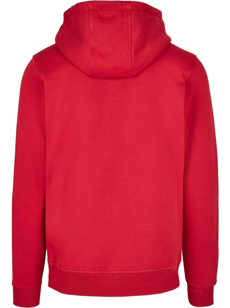 Sweat à capuche los angeles - mister tee Rouge - Kiabi