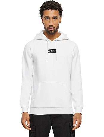 Sweat à capuche los angeles patch - mister tee