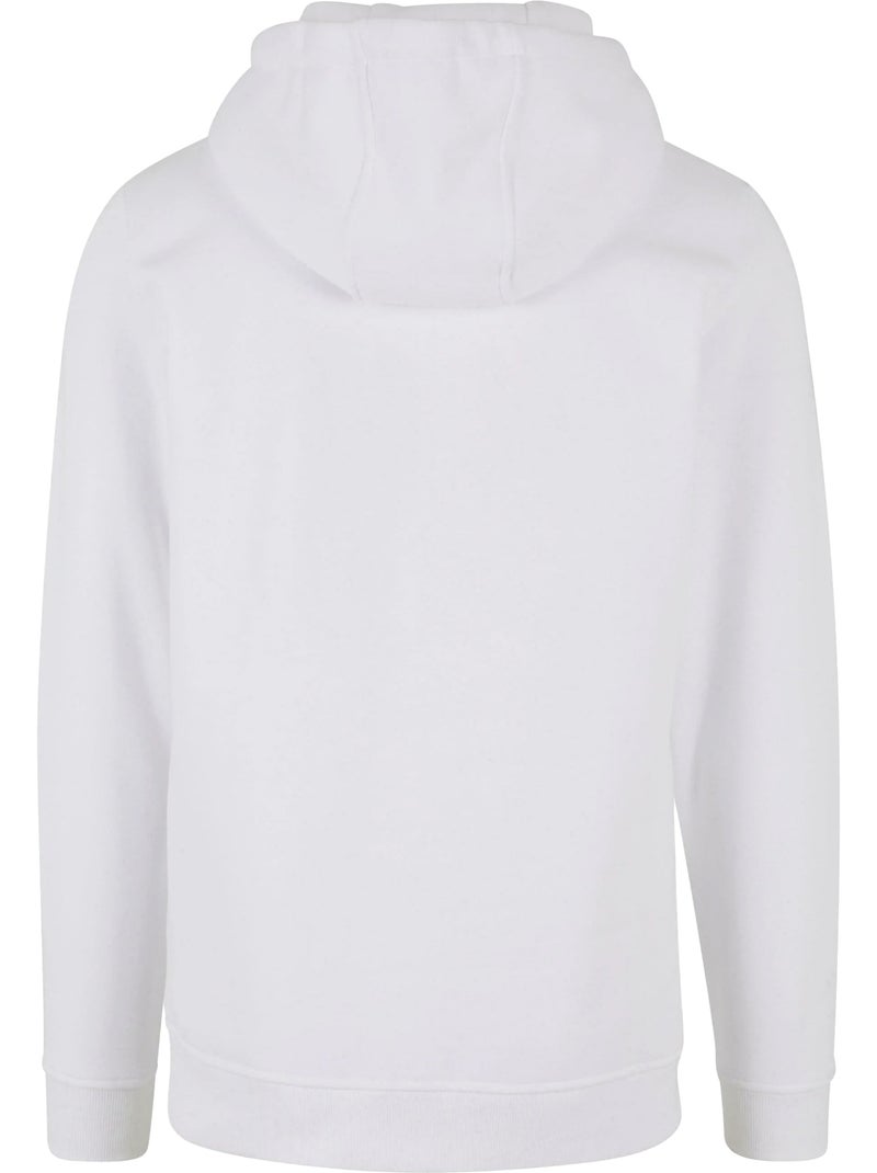 Sweat à capuche los angeles patch - mister tee Blanc - Kiabi