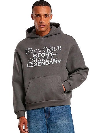 Sweat à capuche make it legendary - mister tee